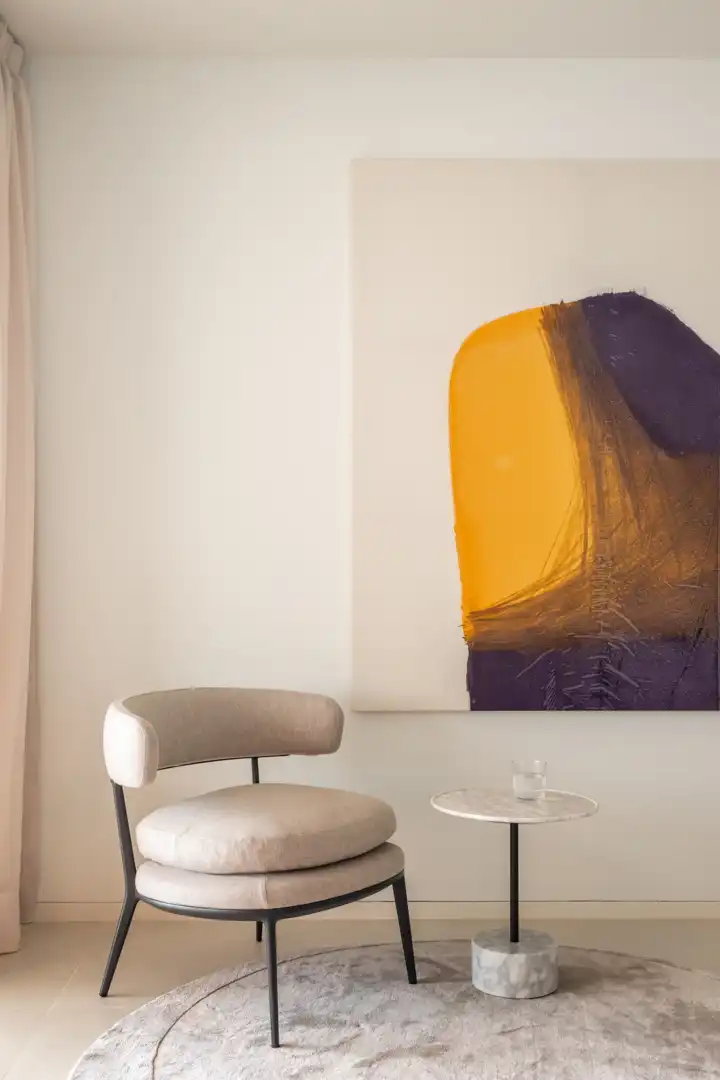 Wohnzimmer von Wohnungen zum Verkauf in  Palma de Mallorca mit Klimaanlage, Heizung und Terrasse