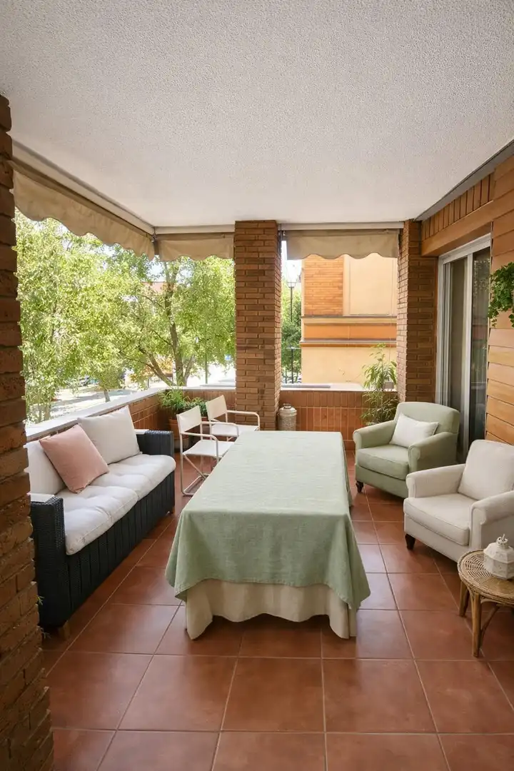 Terrace of Flat for rent in Sevilla  with Air Conditioner, Terrace and Storage room