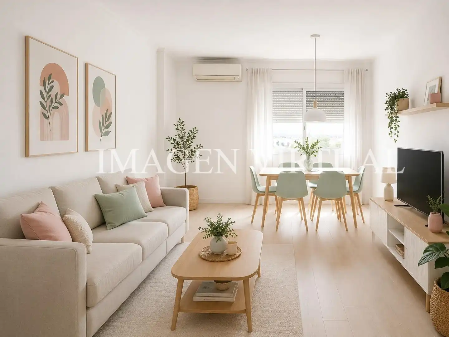 Sala de estar de Piso en venta en Aldaia