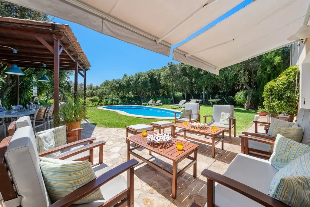 Jardín de Finca rústica en venta en Pollença con Aire acondicionado, Calefacción y Jardín privado