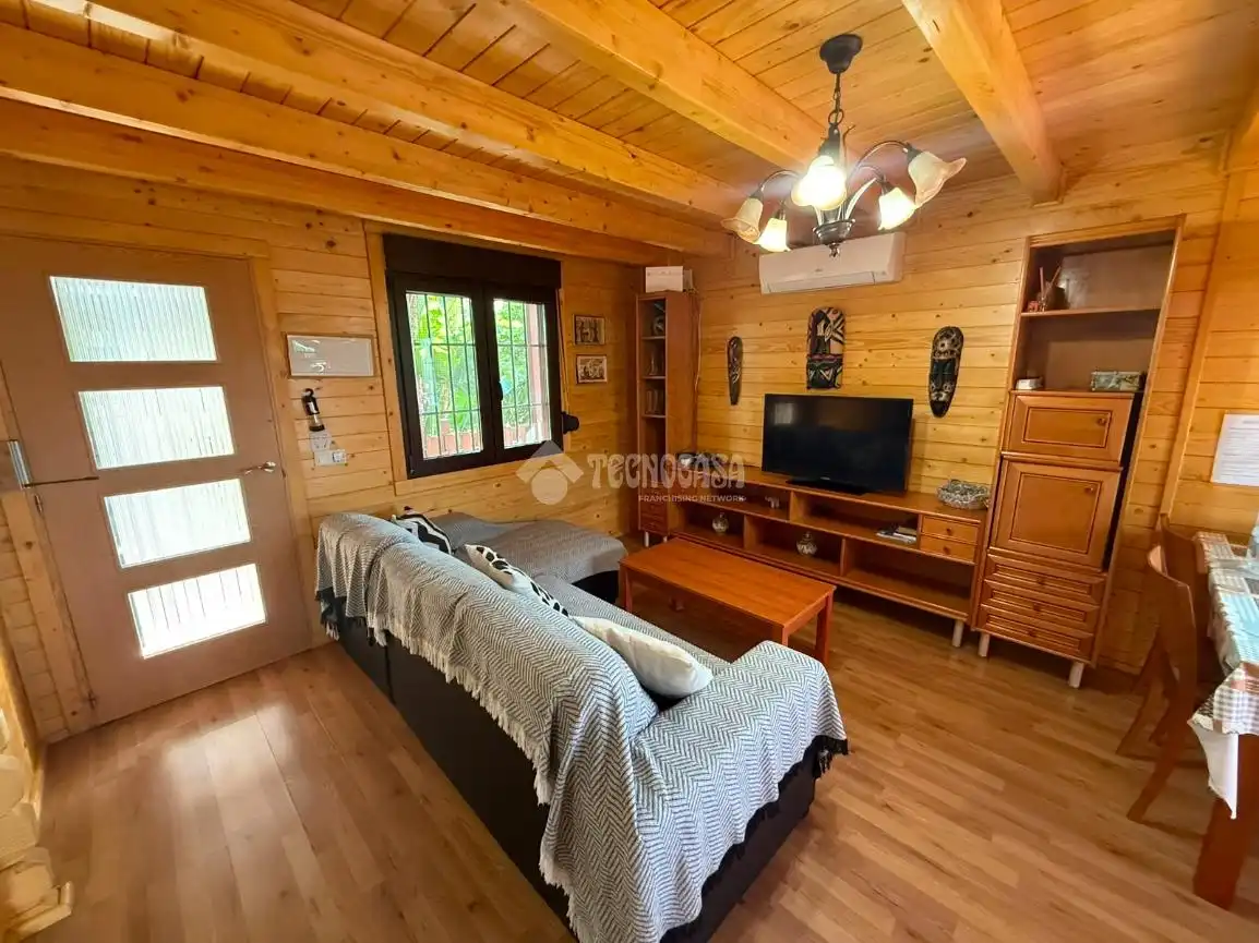 Sala de estar de Finca rústica en venta en Paradas con Aire acondicionado