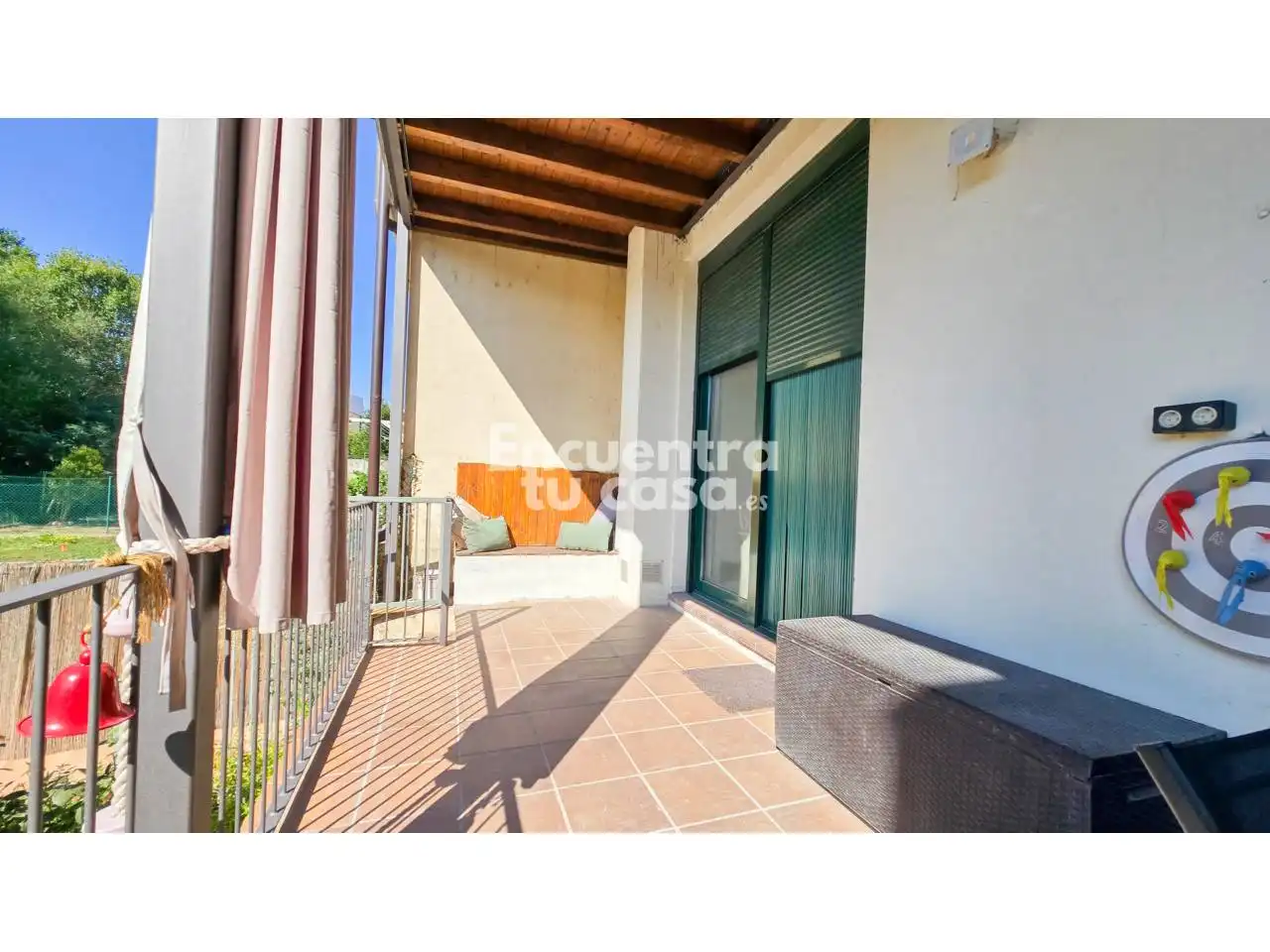Terraza de Casa o chalet en venta en Puente la Reina / Gares con Aire acondicionado, Calefacción y Parquet