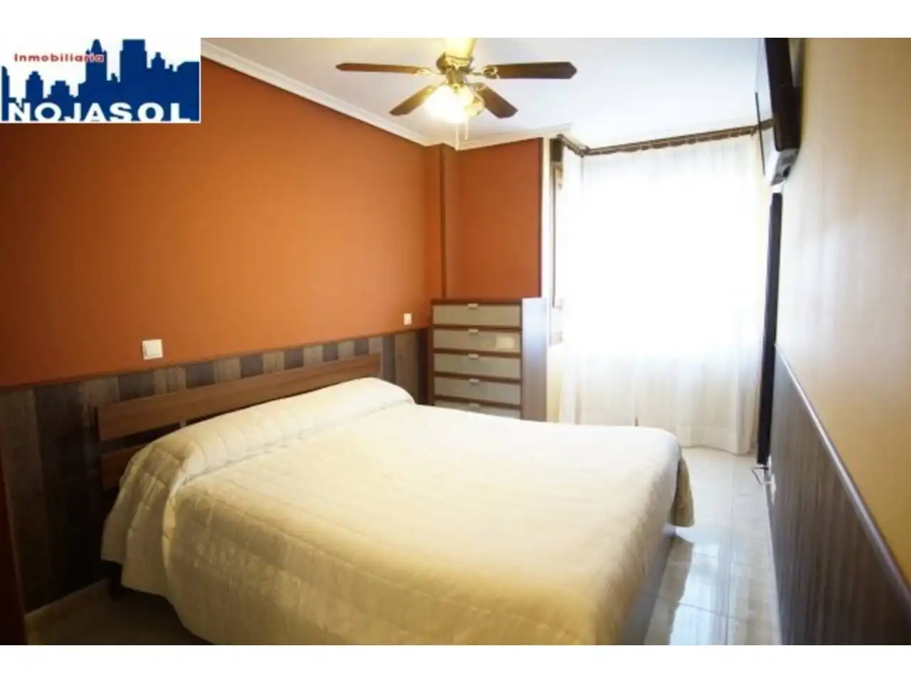 Bedroom of Flat for rent in Noja  with Heating, Terrace and Furnished