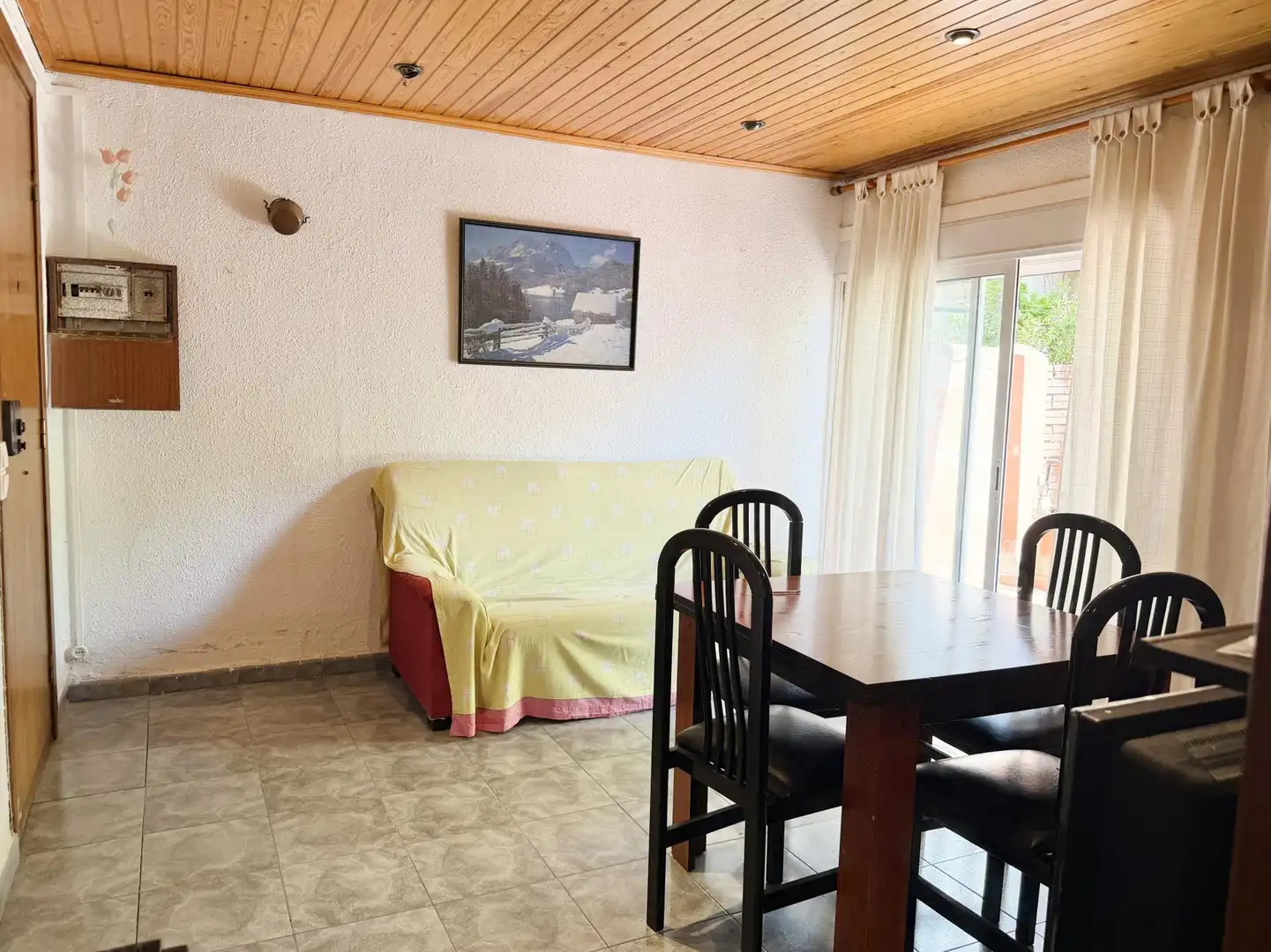 Wohnzimmer von Wohnung zum Verkauf in Guardiola de Berguedà mit Möbliert, Fernseher und Balkon