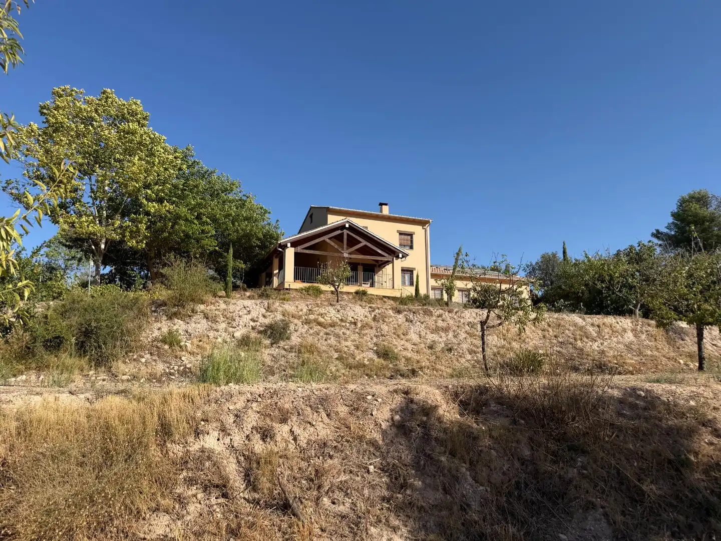 Vista exterior de Casa o chalet en venta en Penàguila con Calefacción, Jardín privado y Terraza
