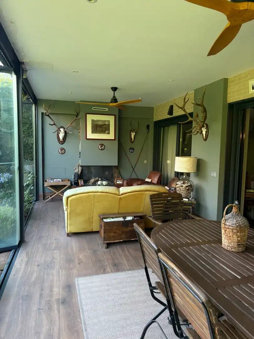 Sala de estar de Casa o chalet en venta en Madrid con Aire acondicionado, Calefacción y Trastero