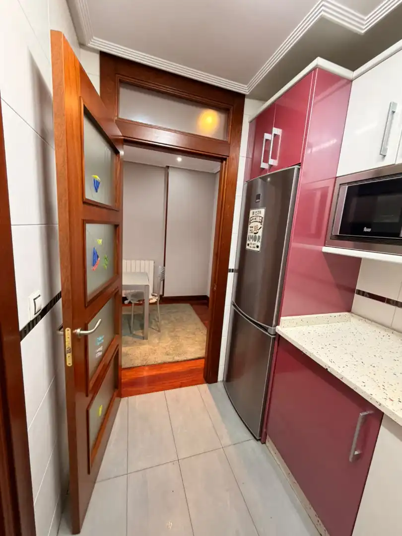 Cocina de Piso en venta en Barakaldo  con Calefacción, Parquet y Amueblado