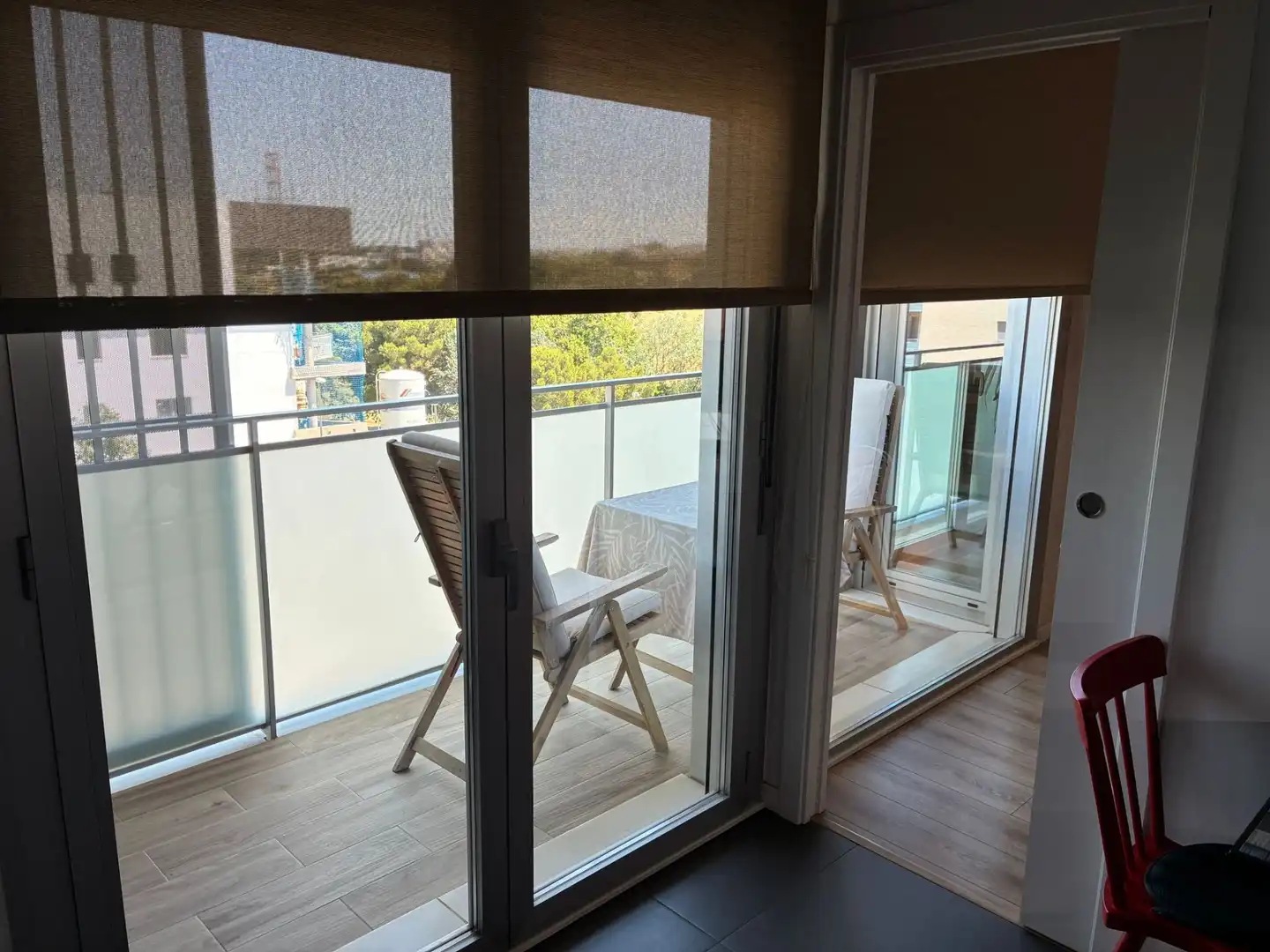 Balcony of Flat for sale in Zaragoza  with Air Conditioner, Heating and Terrace