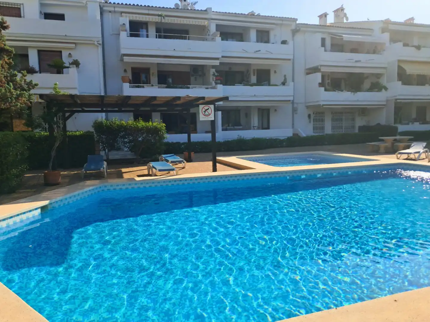 Piscina de Apartamento en venta en Altea con Aire acondicionado, Calefacción y Terraza