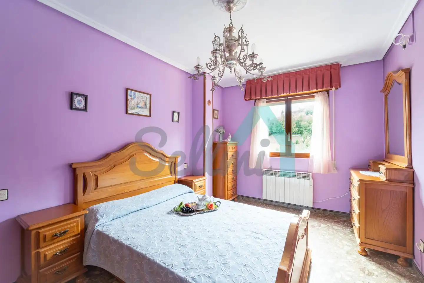 Bedroom of Flat for sale in Allande  with Heating, Terrace and Storage room