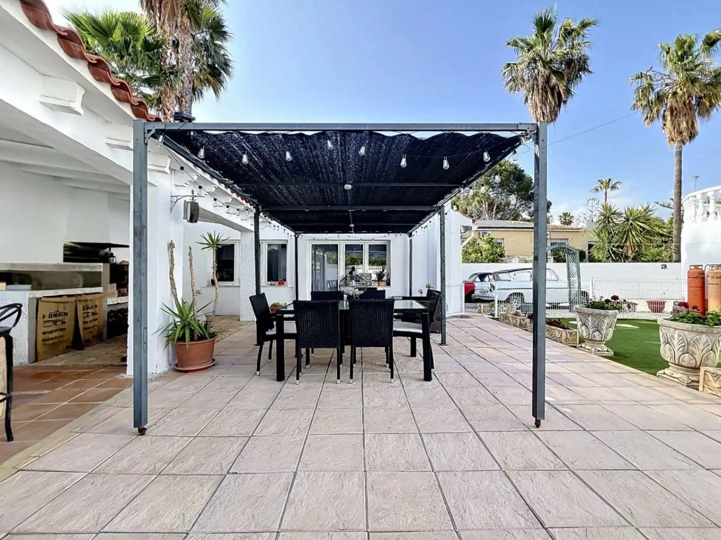 Terrassa de Casa o xalet en venda en L'Alfàs del Pi amb Aire condicionat, Calefacció i Jardí privat