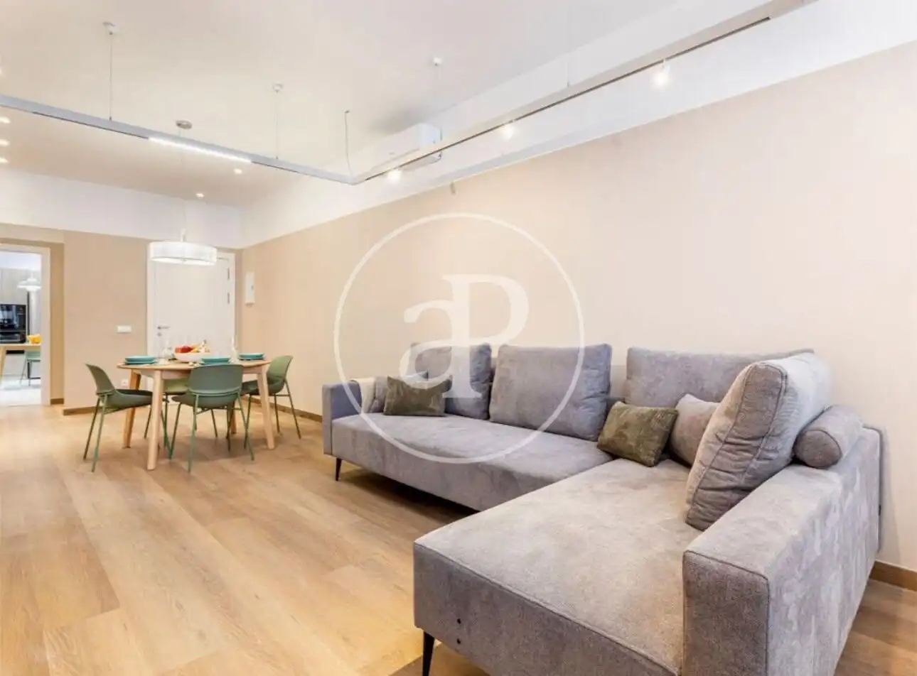 Sala de estar de Piso de alquiler en Valencia con Aire acondicionado, Calefacción y Terraza