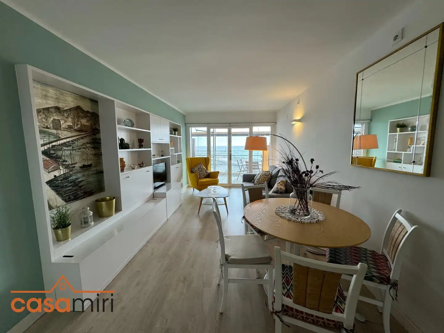 Sala de estar de Piso de alquiler en Arenys de Mar