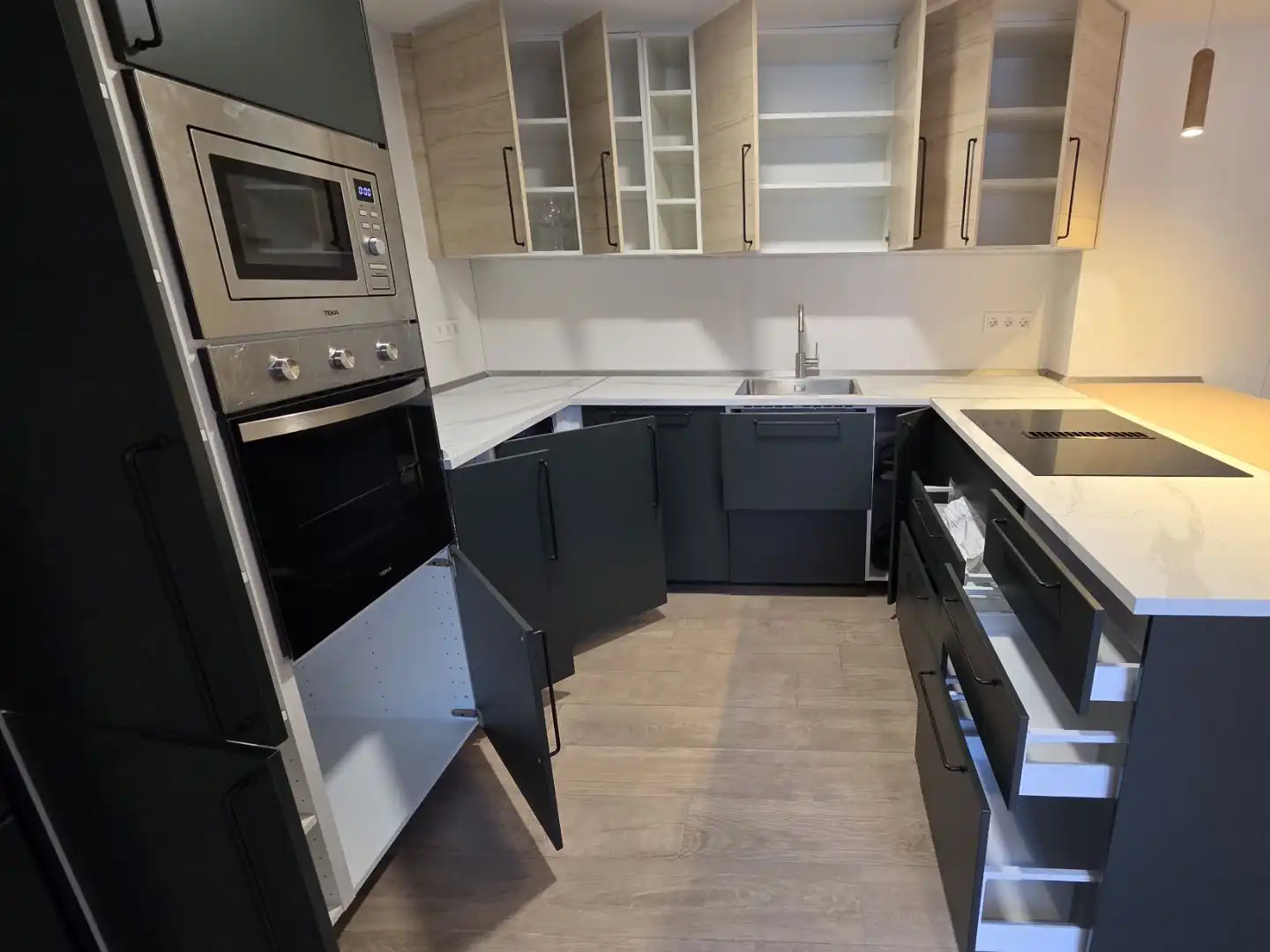 Kitchen of Flat for rent in Centro