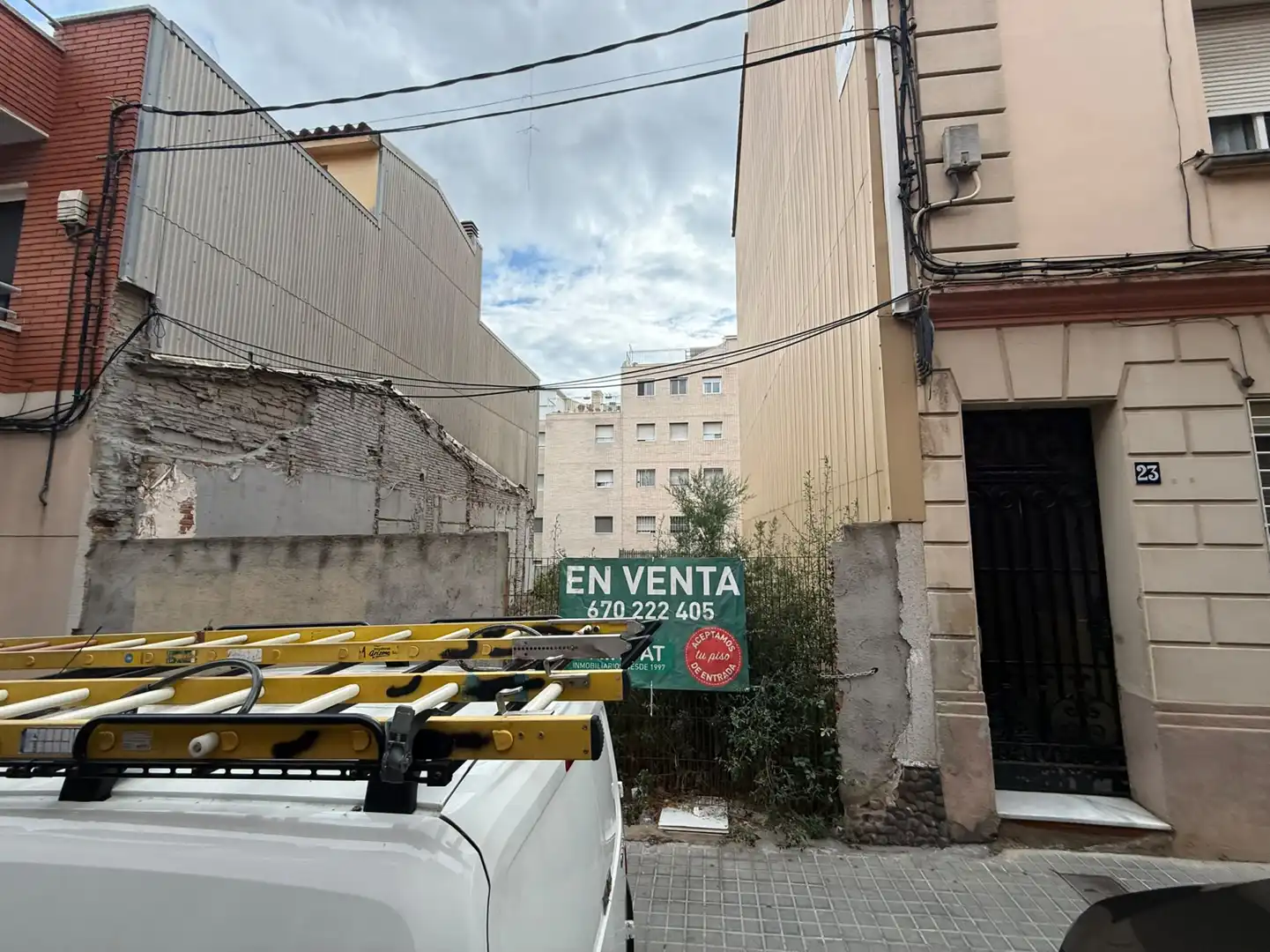 Exterior view of Land for sale in Molí Nou - Ciutat Cooperativa