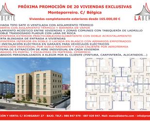 Exterior view of Flat for sale in Pontevedra Capital   with Heating, Parquet flooring and Storage room