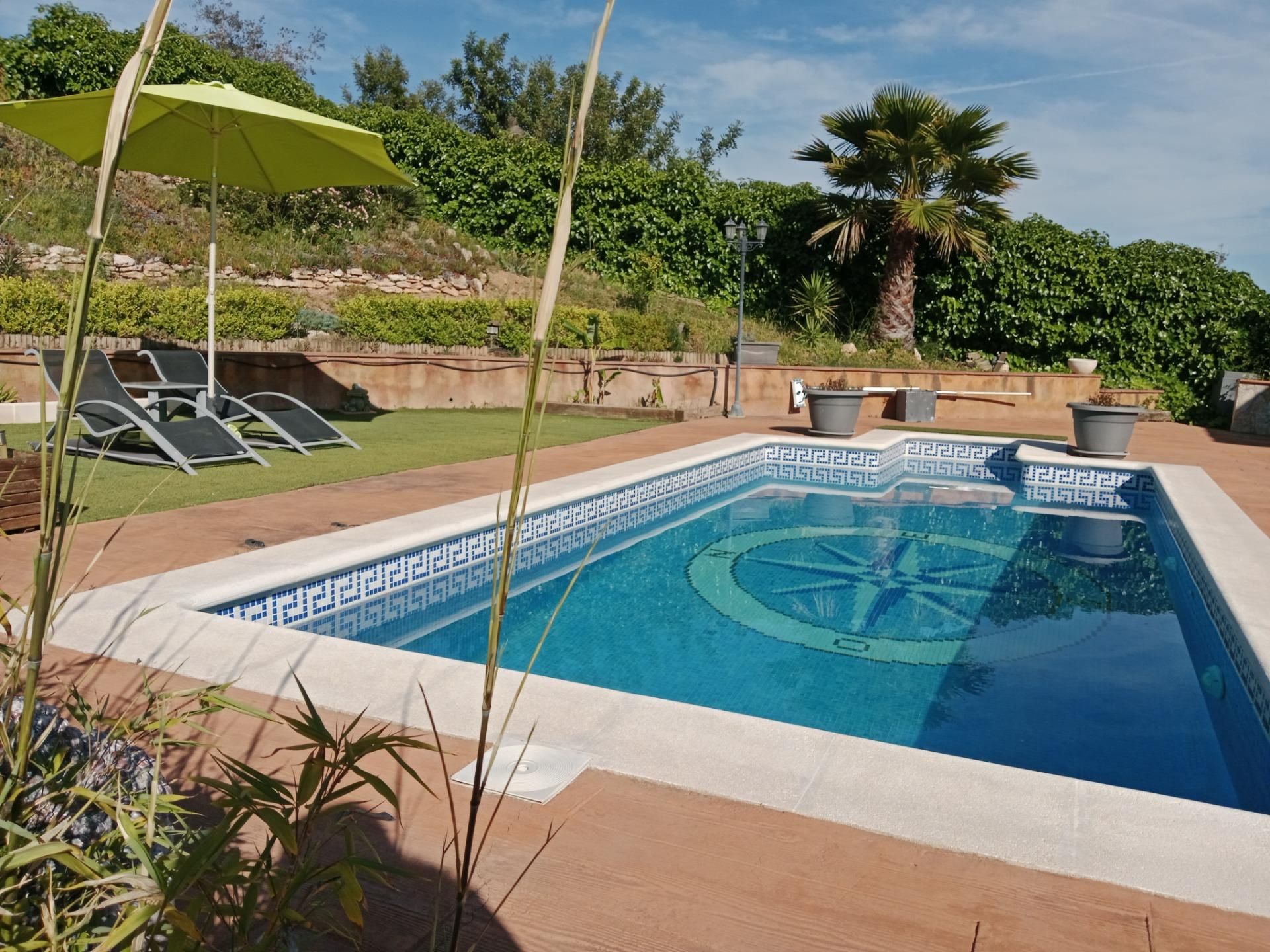 Swimming pool of House or chalet for sale in Vespella de Gaià  with Air Conditioner, Heating and Private garden