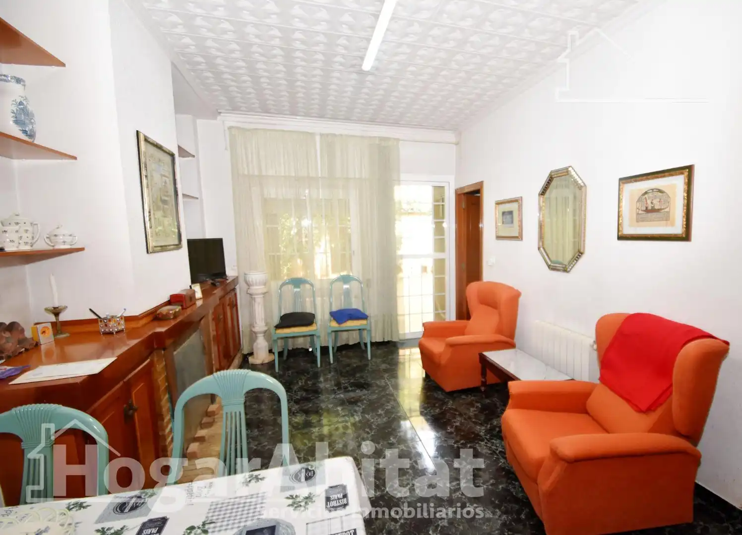 Sala de estar de Casa o chalet en venta en Algemesí con Aire acondicionado, Terraza y Trastero