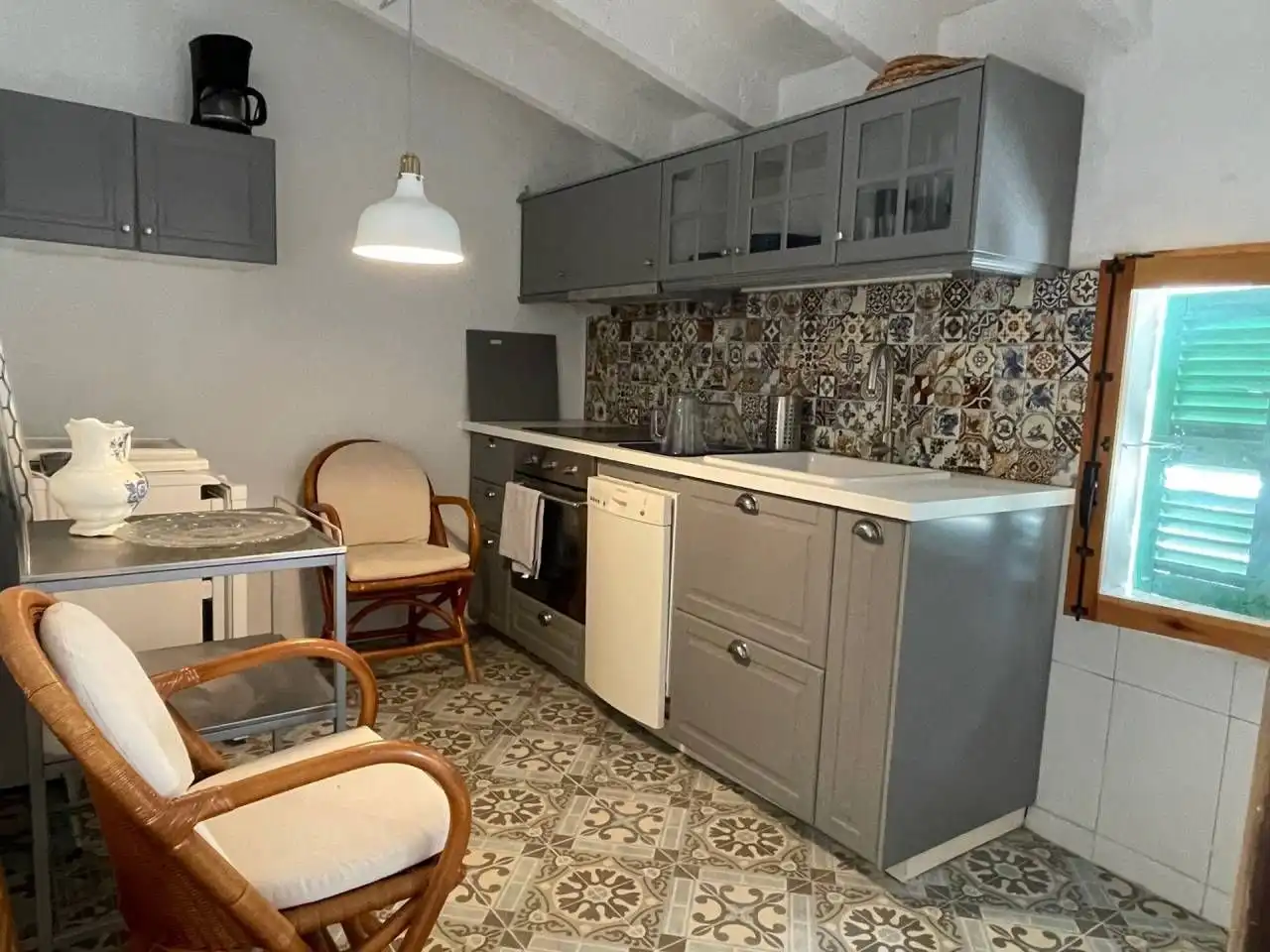 Cuina de Casa o xalet en venda en Sa Pobla amb Terrassa i Moblat