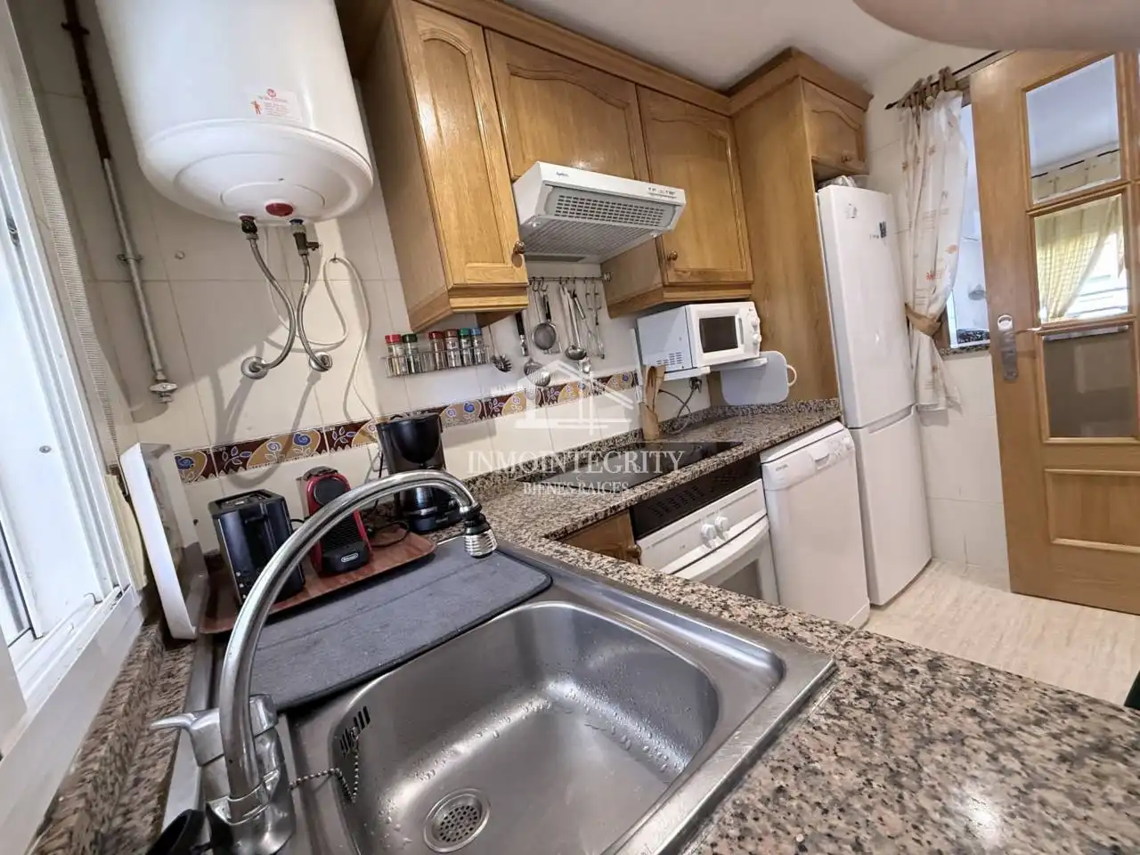 Cuina de Apartament en venda en Oropesa del Mar / Orpesa amb Aire condicionat, Terrassa i Moblat
