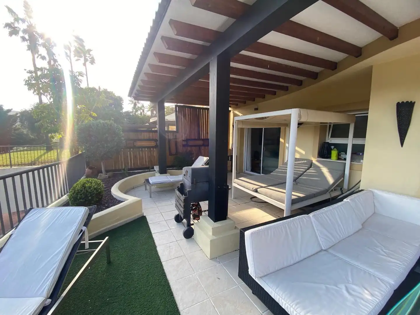 Terraza de Piso en venta en San Roque con Aire acondicionado, Jardín privado y Terraza
