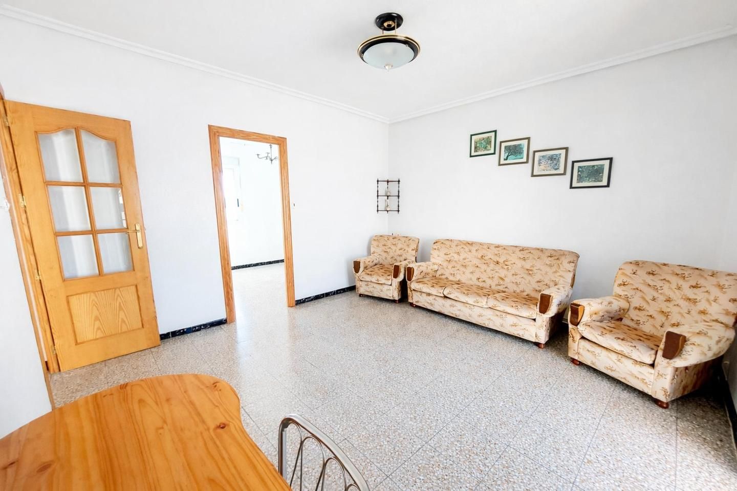 Sala de estar de Piso en venta en Elche / Elx con Balcón