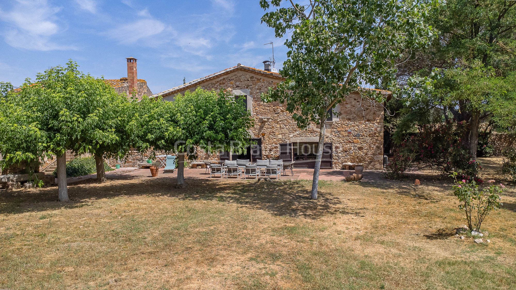 Exterior view of Country house for sale in Llagostera  with Air Conditioner, Heating and Private garden