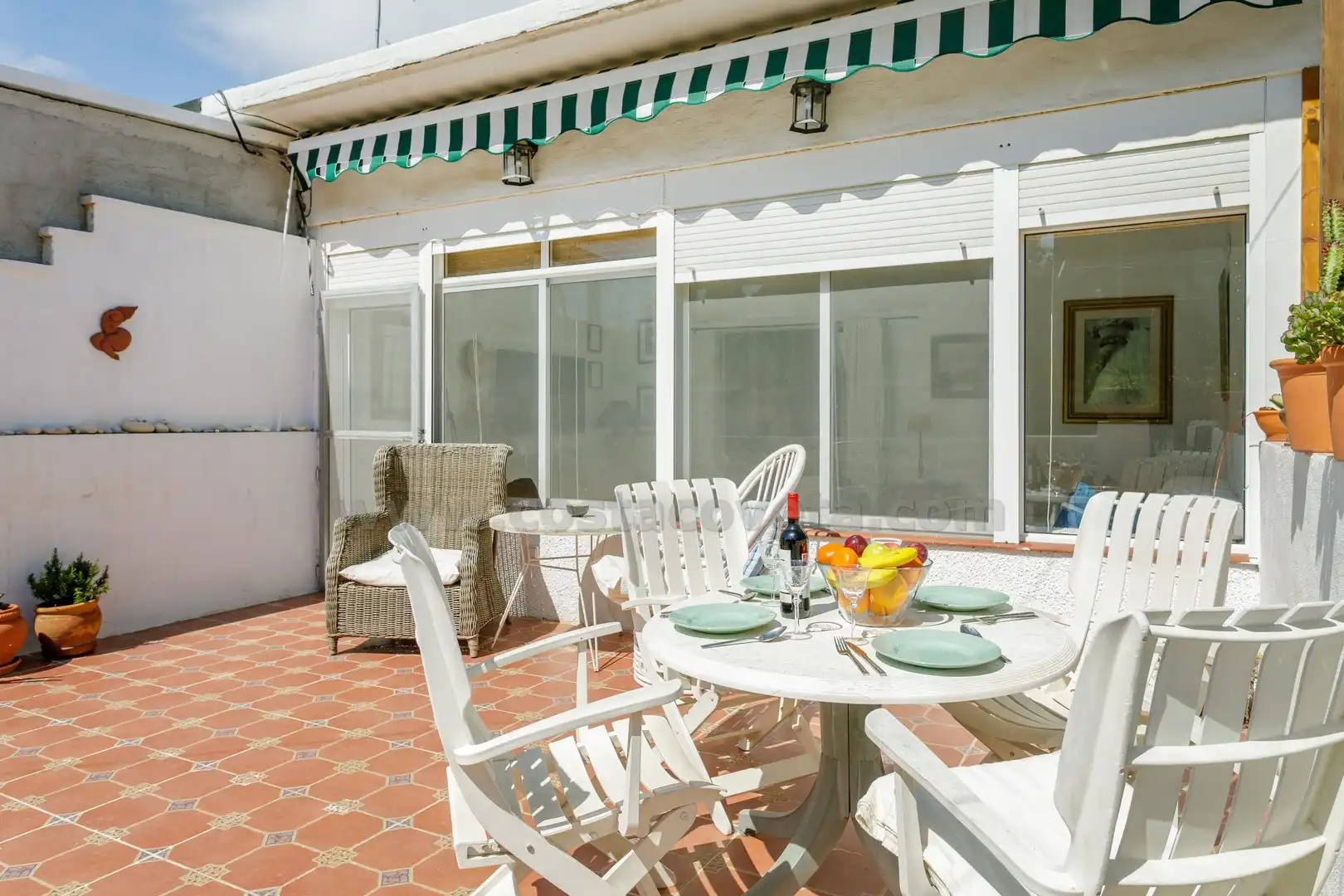 Terrace of Detached homes for sale in El Campello  with Air Conditioner, Private garden and Terrace