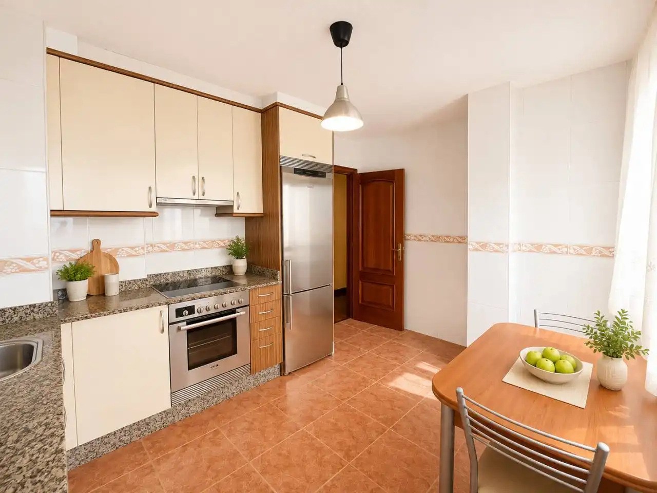 Küche von Maisonette zum Verkauf in Miño mit Abstellraum