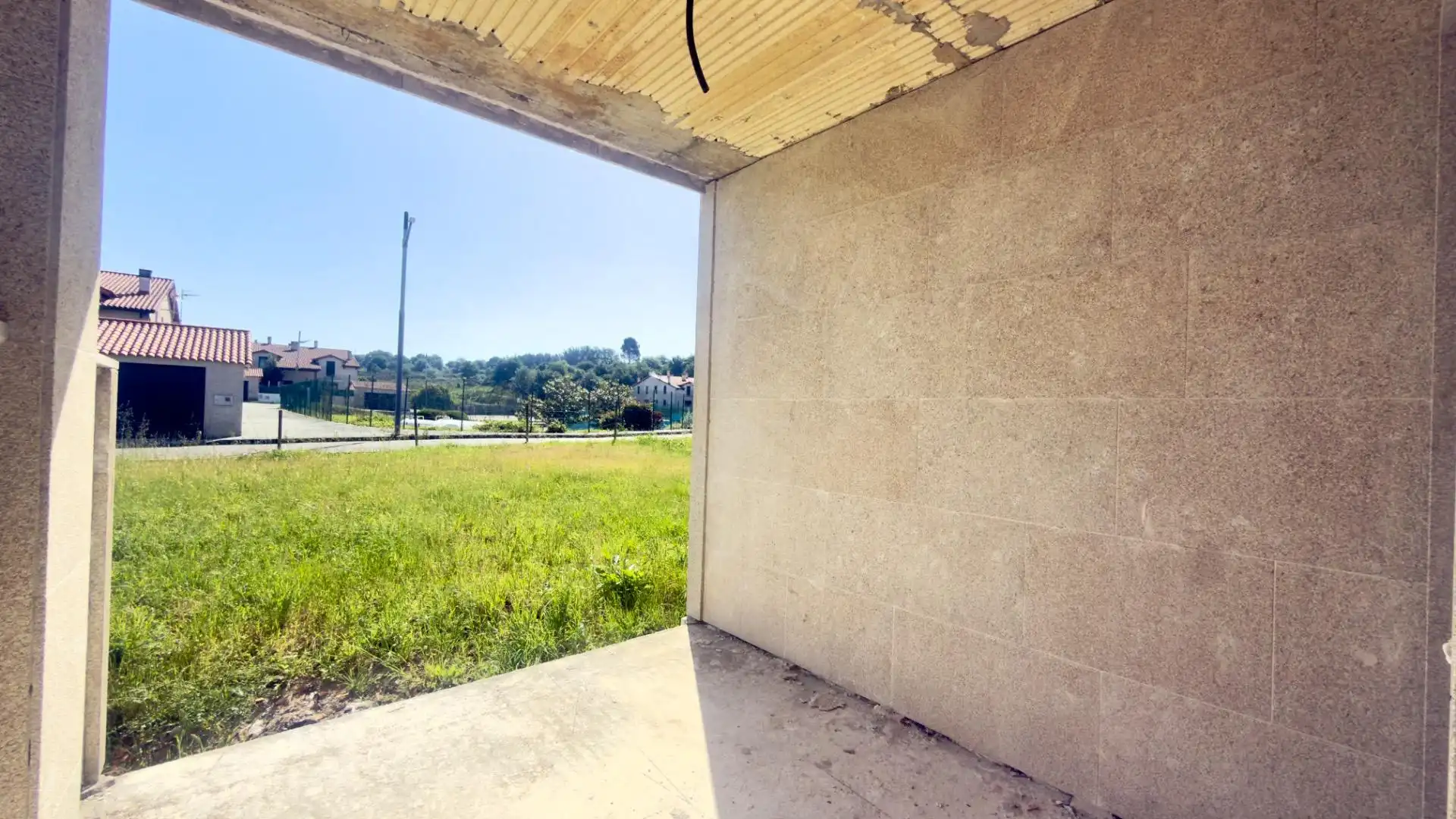 Terraza de Casa adosada en venta en A Merca   con Calefacción, Jardín privado y Terraza