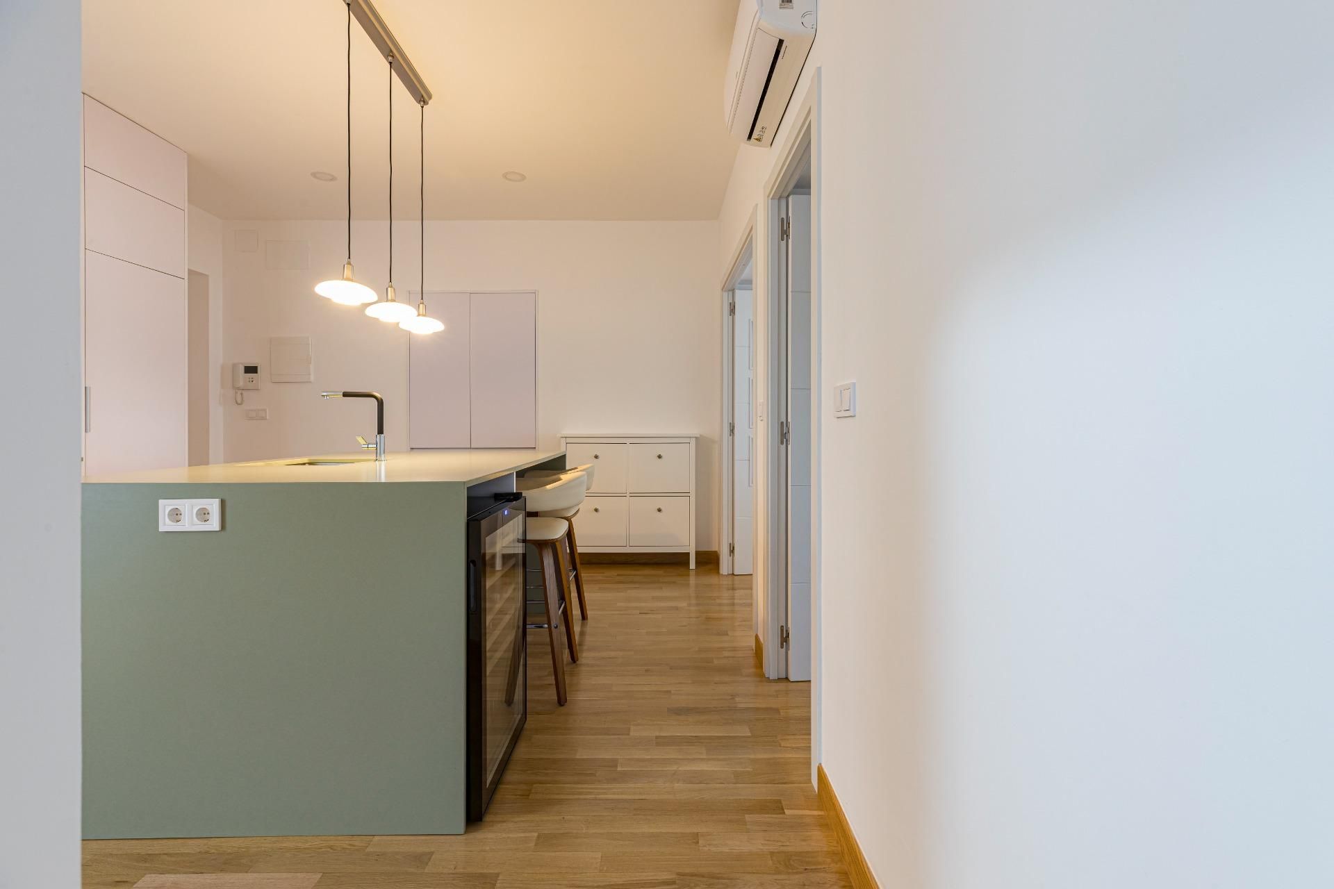 Kitchen of Flat for sale in  Murcia Capital  with Air Conditioner