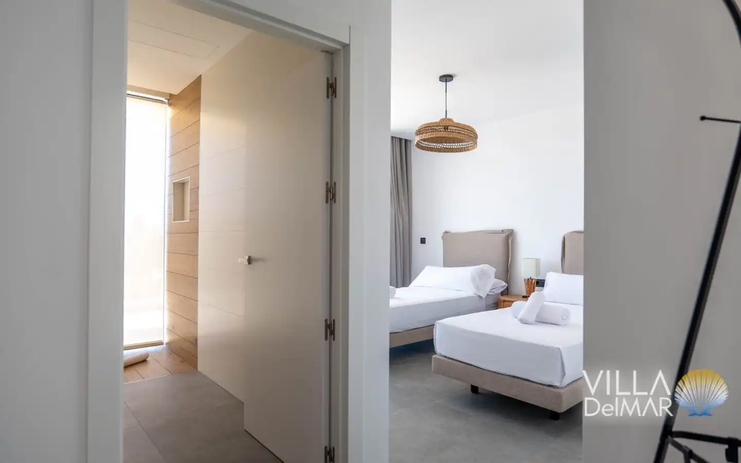 Bedroom of Houses for sale in Calpe / Calp  with Air Conditioner, Heating and Private garden