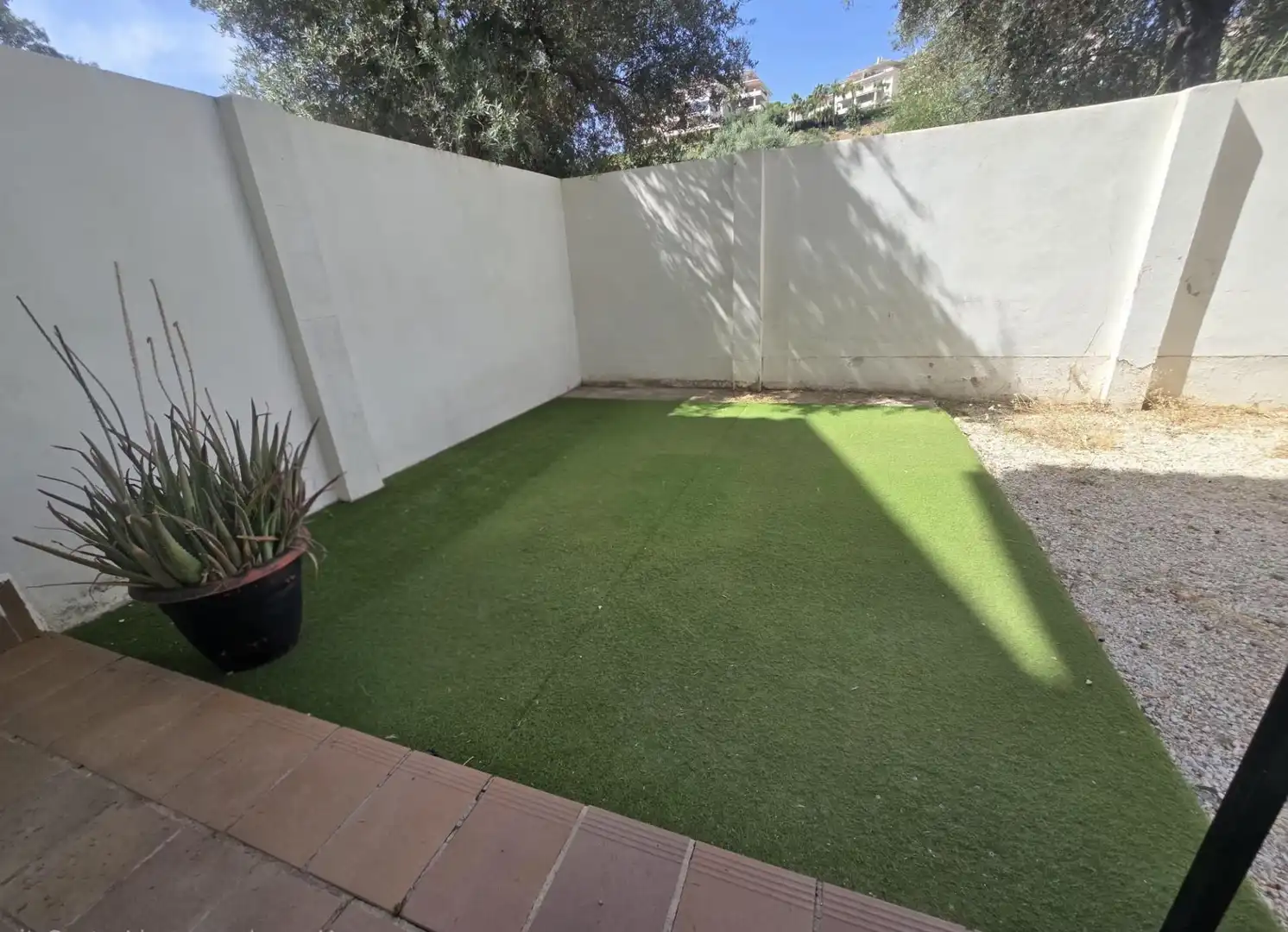 Garten von Wohnung zum Verkauf in Mijas mit Klimaanlage, Terrasse und Abstellraum