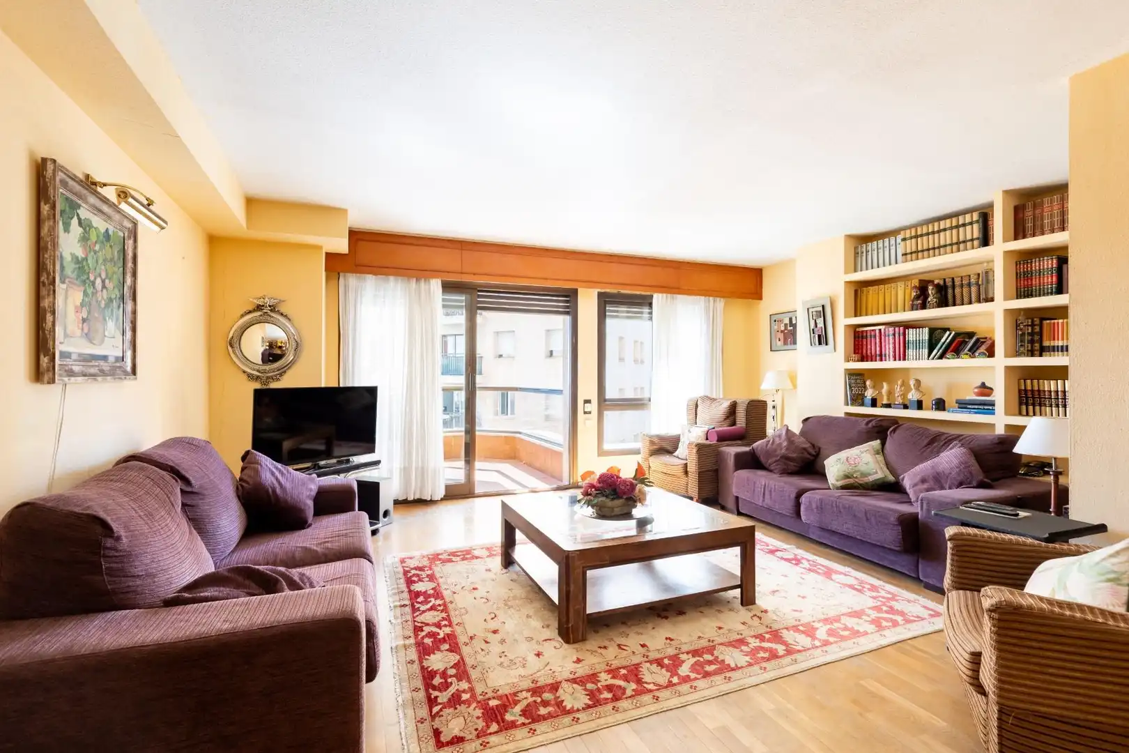 Living room of Flat for sale in  Palma de Mallorca  with Air Conditioner, Heating and Private garden