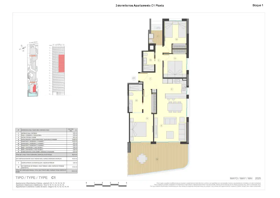 Appartement compact avec piscine à vendre à Zona Levante - Playa Fossa, imagen 25