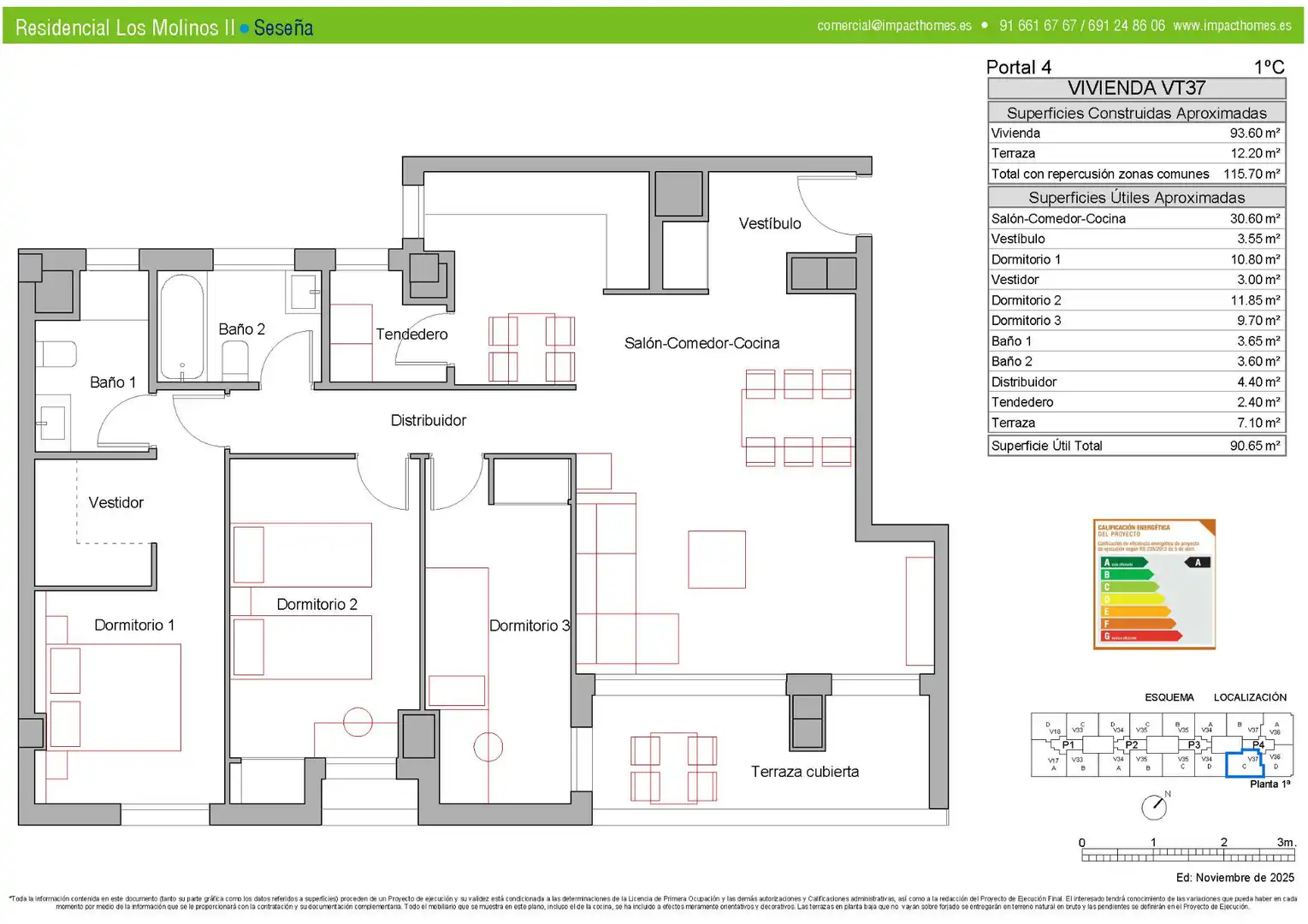 Appartamento con piscina in vendita a Calle Francisco Herrera 4, imagen 14