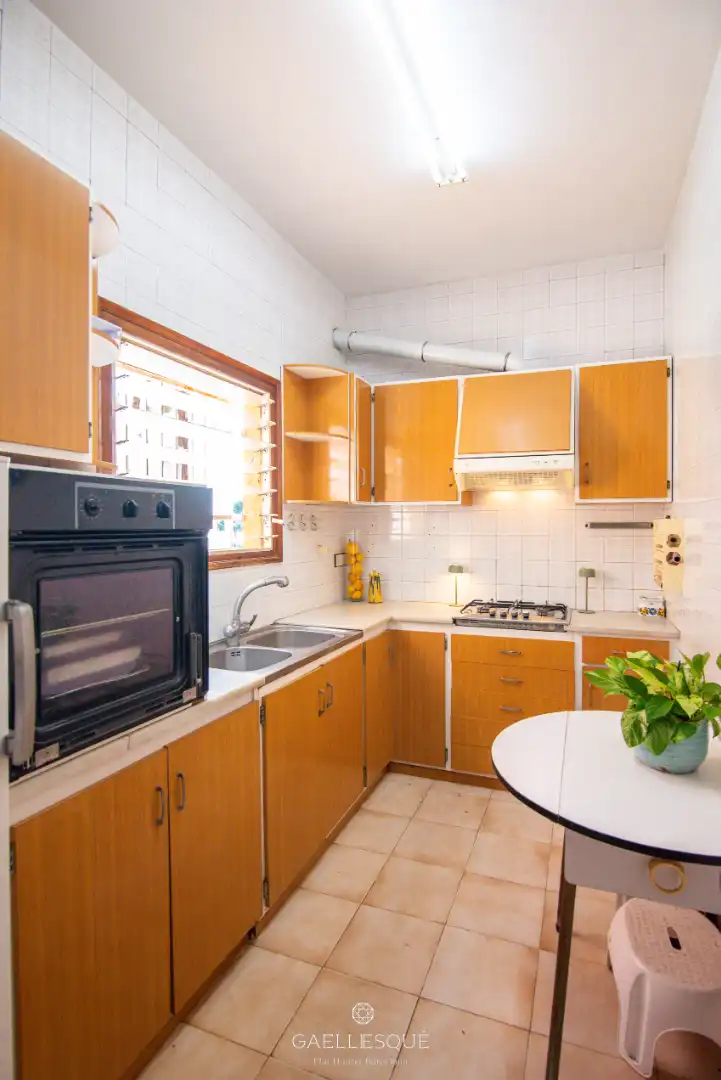 Cocina de Casa o chalet en venta en Barcelona con Calefacción, Jardín privado y Terraza