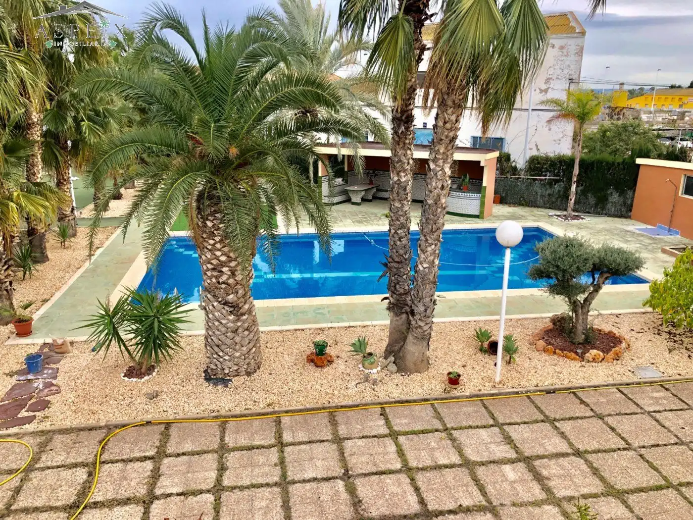 Piscina de Casa o xalet en venda en Elche / Elx amb Aire condicionat, Jardí privat i Terrassa