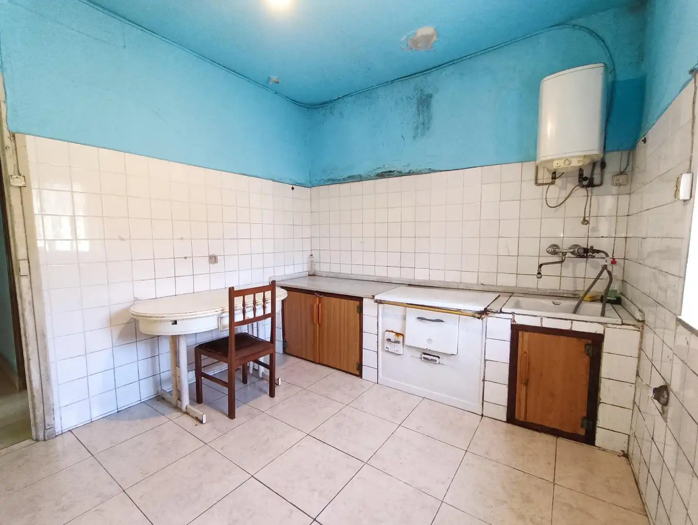 Cocina de Casa o chalet en venta en Langreo con Jardín privado y Trastero