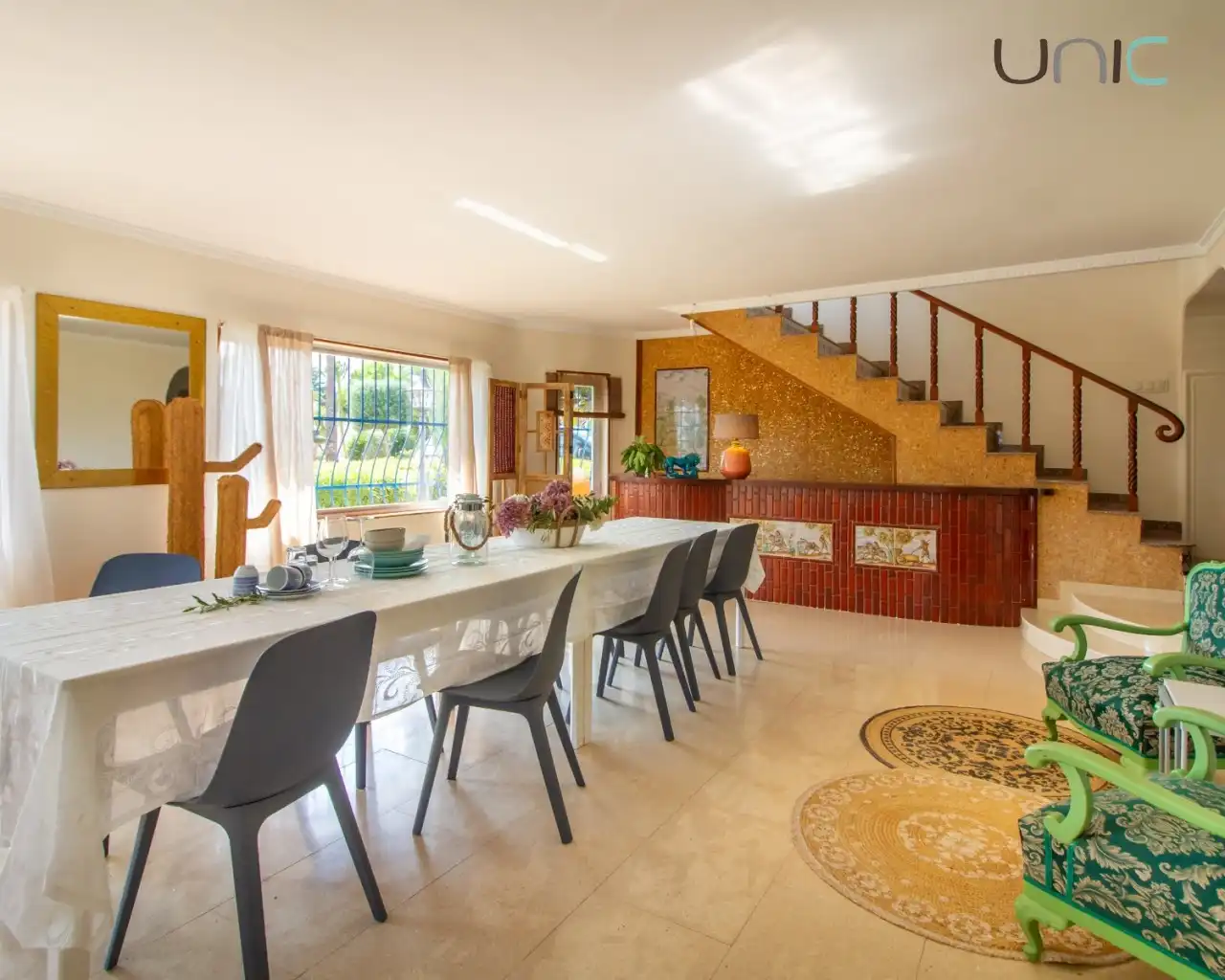 Dining room of Houses for sale in L'Alfàs del Pi  with Private garden, Terrace and Swimming Pool