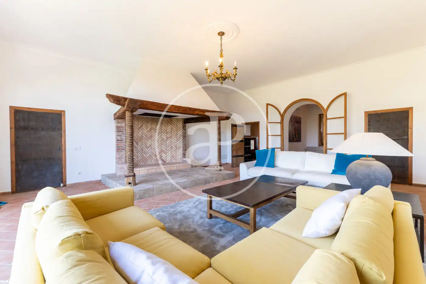 Sala d'estar de Casa o xalet de lloguer en  Palma de Mallorca amb Aire condicionat, Calefacció i Jardí privat