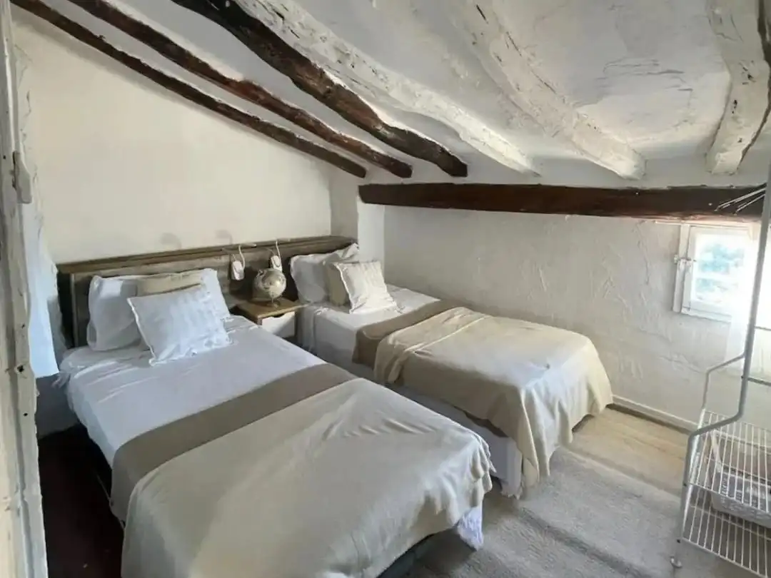 Bedroom of Houses for rent in Juncosa  with Air Conditioner, Terrace and Balcony
