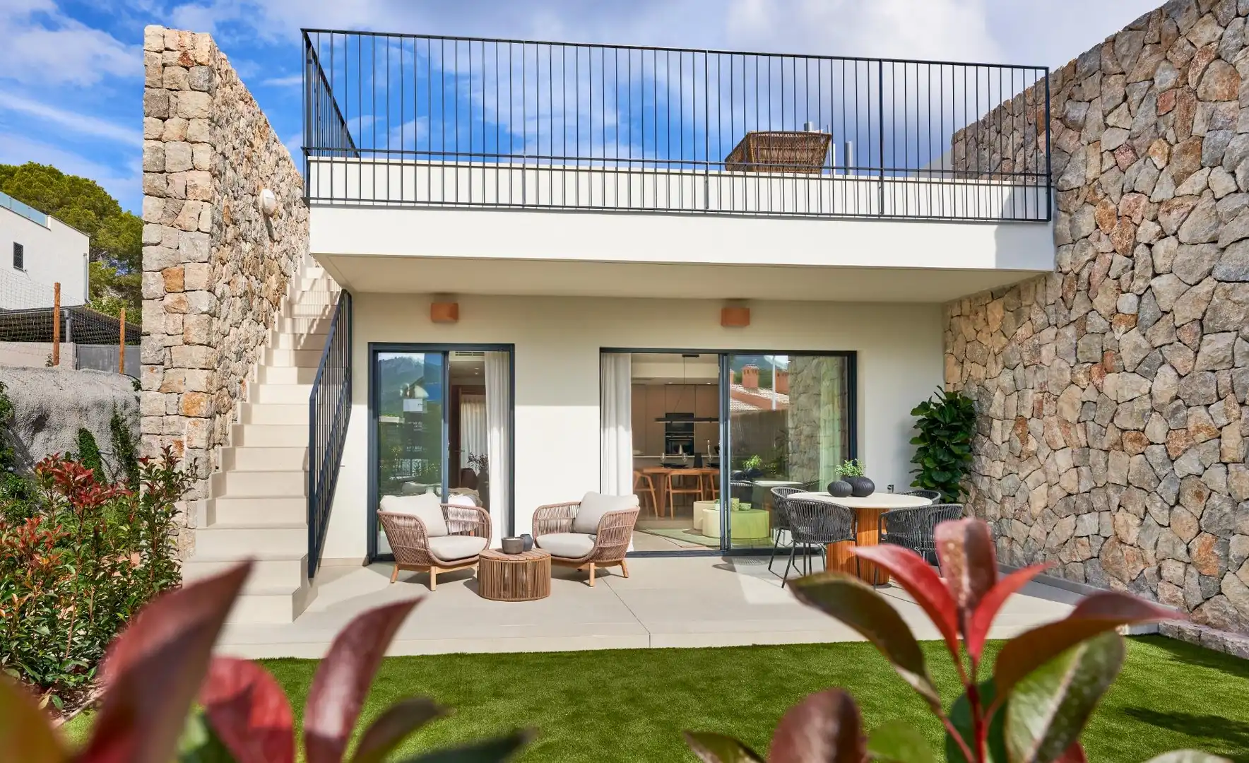 Terrace of Flat for sale in Andratx  with Air Conditioner, Private garden and Terrace