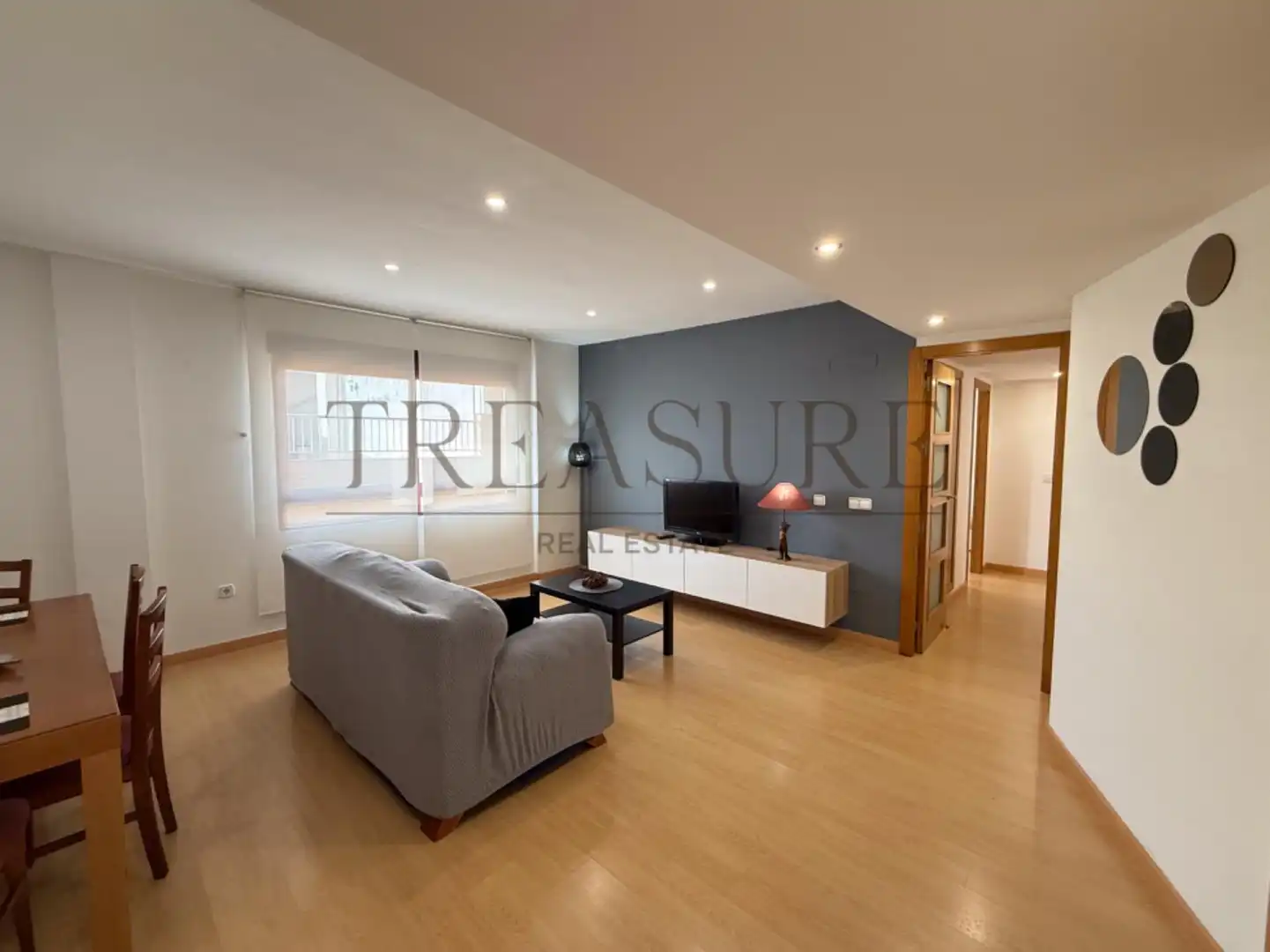 Living room of Flat for rent in  Murcia Capital  with Air Conditioner and Storage room