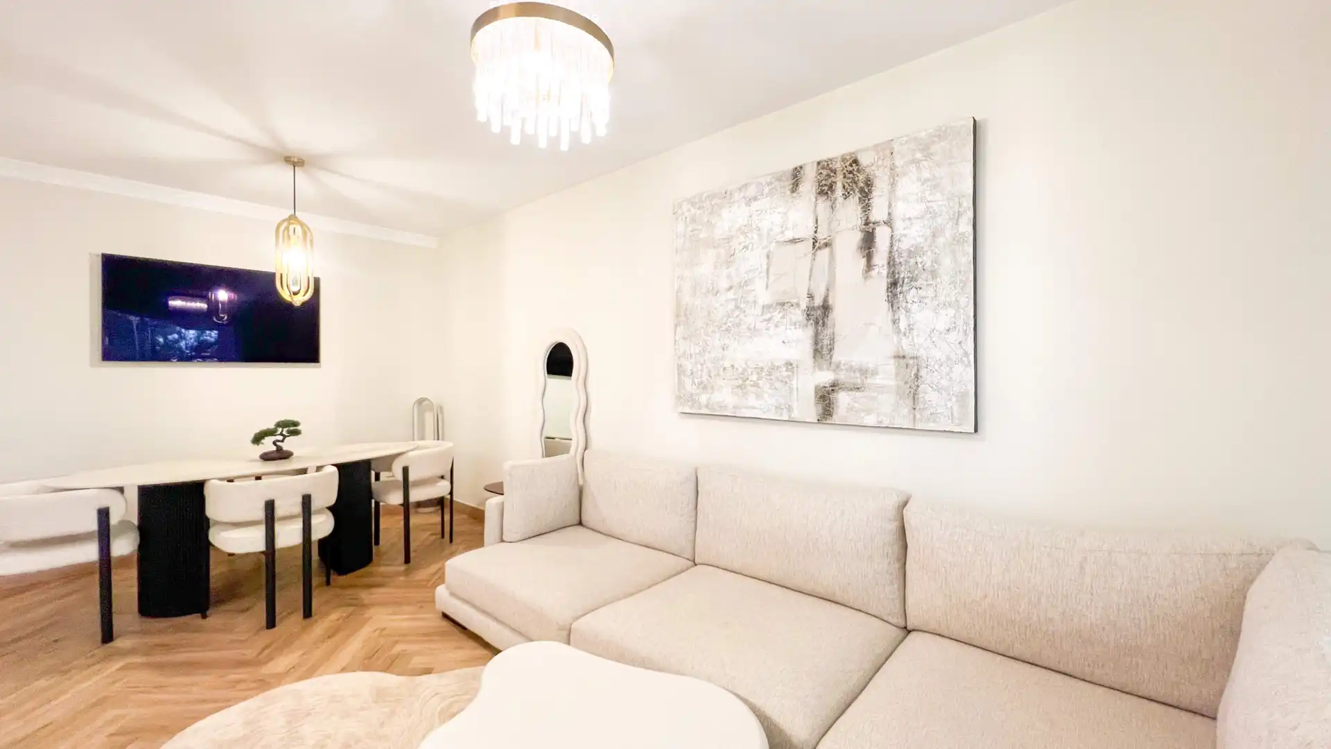 Sala d'estar de Apartament en venda en Marbella amb Terrassa i Piscina comunitària