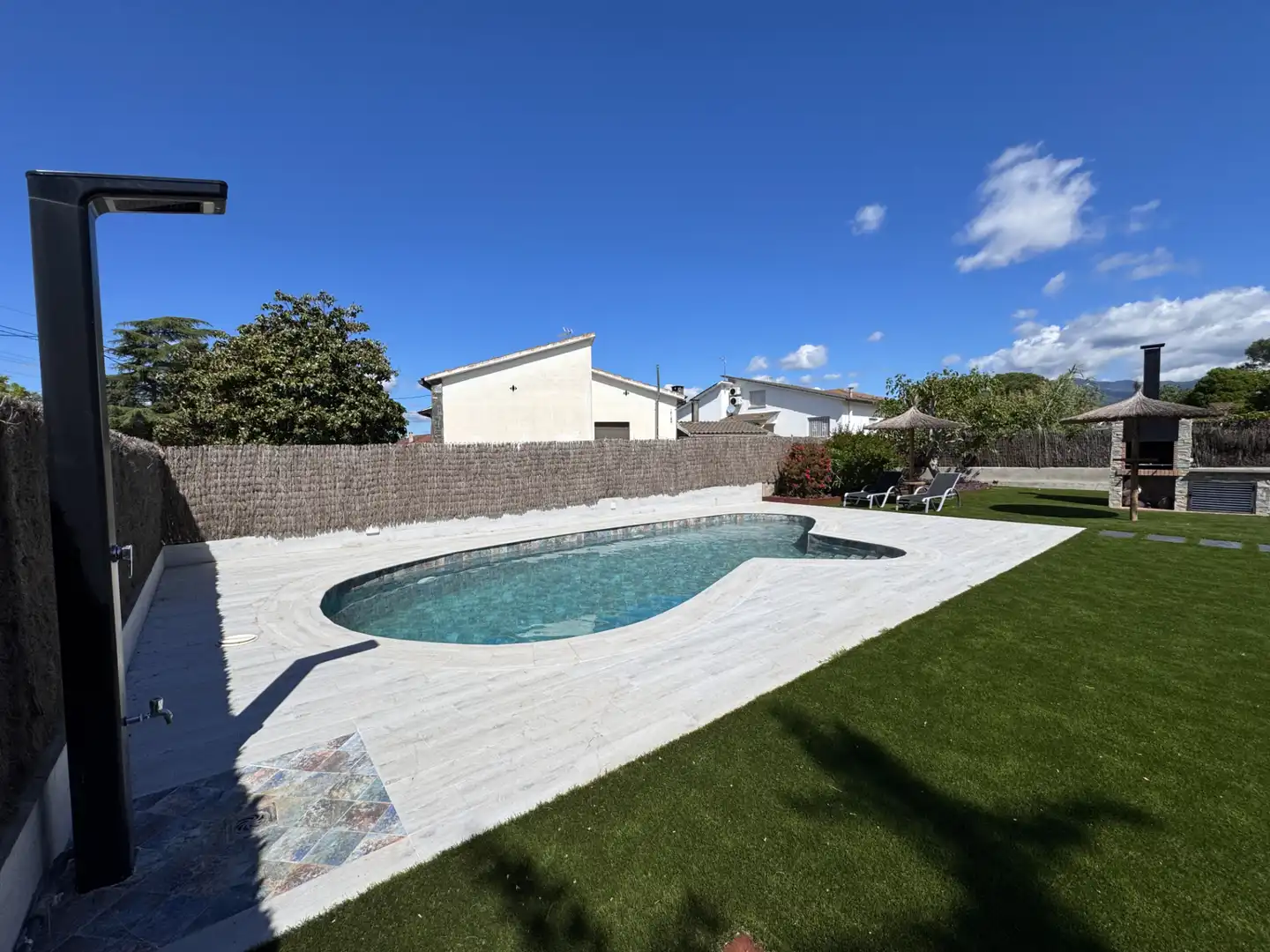 Piscina de Casa o xalet en venda en Cardedeu amb Aire condicionat, Calefacció i Jardí privat