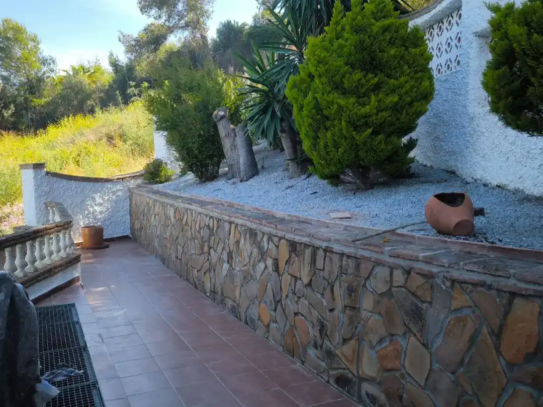 Terrace of Flat for sale in Vélez-Málaga  with Air Conditioner, Private garden and Storage room