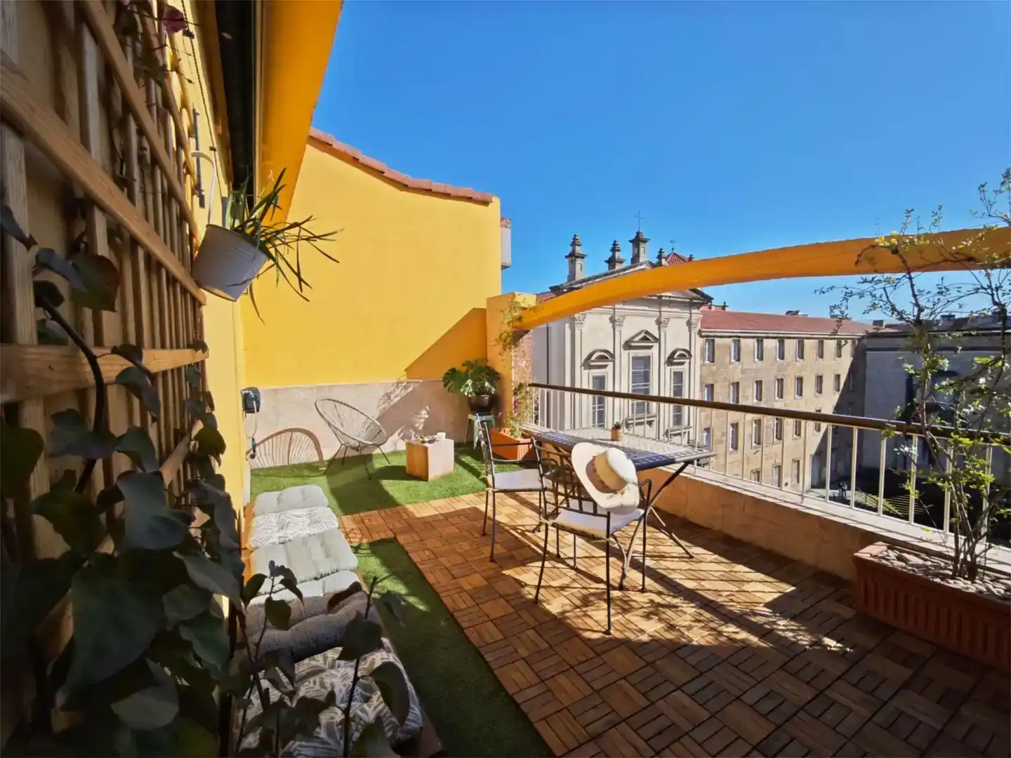 Terrasse von Dachboden zum Verkauf in Este
