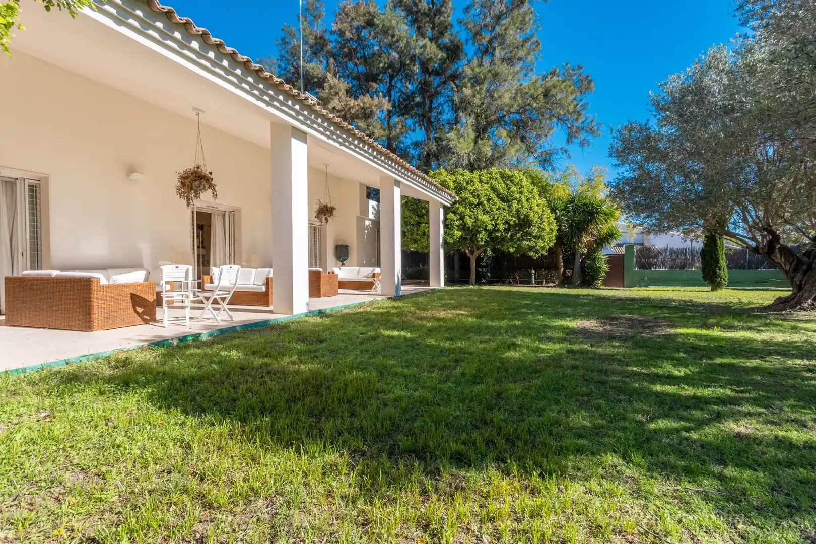 Jardín de Casa o chalet en venta en Rocafort con Aire acondicionado, Calefacción y Piscina