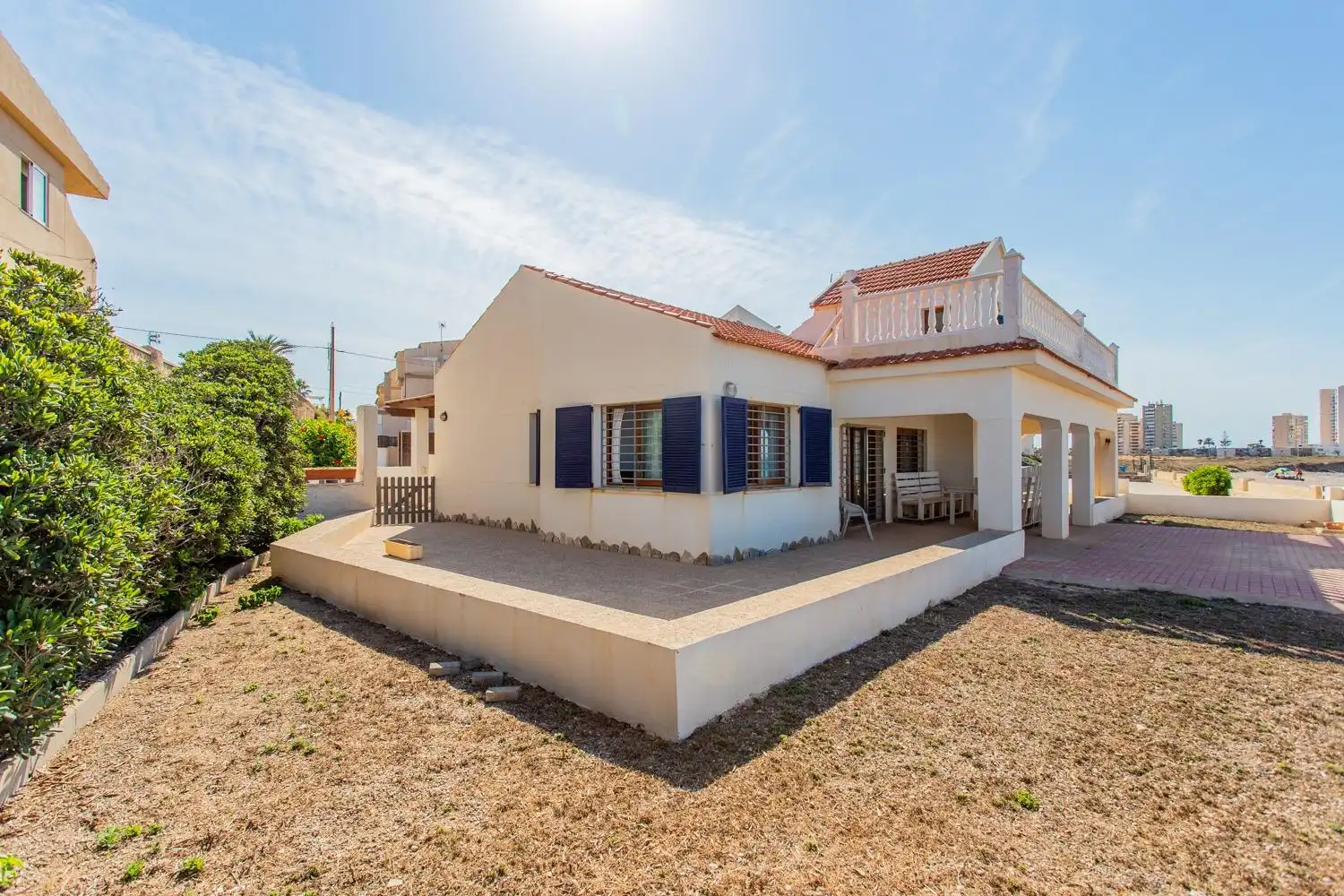 Vista exterior de Casa o chalet en venta en Cartagena con Aire acondicionado, Terraza y Amueblado